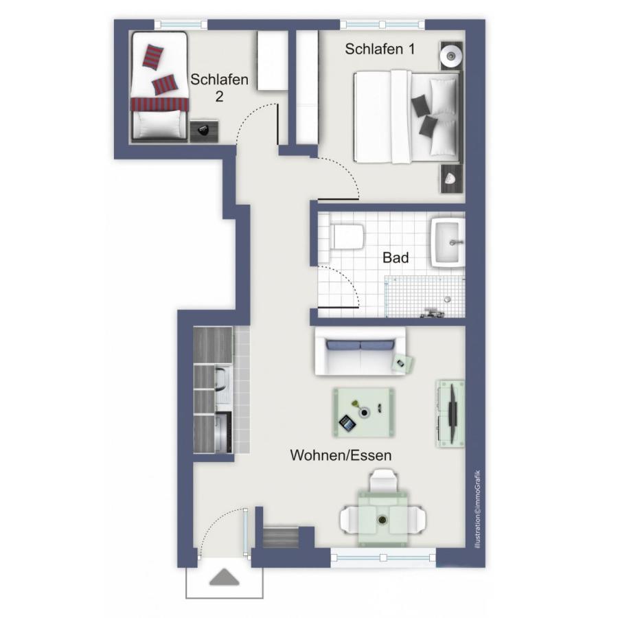 Auf Den Hoefen Wohnung 02 Kühlungsborn Dış mekan fotoğraf